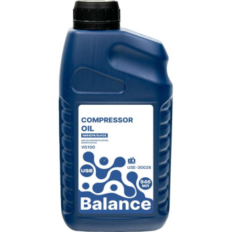 Купить Масло USE Balance компрессорное VG 100 0,946 л   USE-30028 фото №1