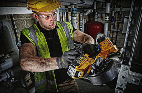 Купить Пила ленточная аккумуляторная DEWALT DCS 371 N ручная фото №2