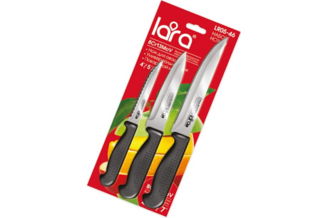Купить Набор ножей LARA LR05-46 3пр фото №2