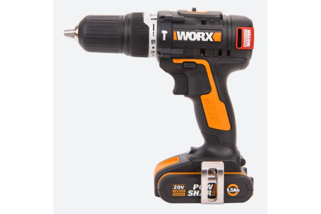 Купить Дрель аккумуляторная WORX WX367.3  20V 2,0Ач кейс фото №8